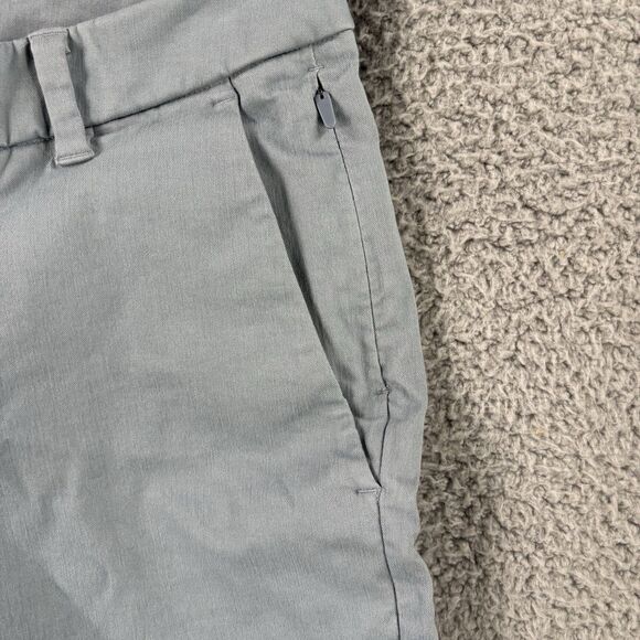 Lululemon Mens Commission Shorts ABC 33 Gray Classic Fit Travel Casual 7” Inseam - Picture 2 of 7